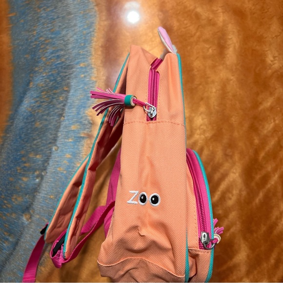 Skip Hop Zoo Llama Colorful Toddler child backpack tassel zipper pulls - Picture 14 of 14